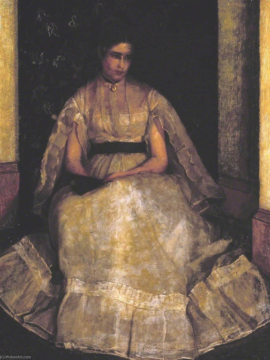 A Quiet Corner Miss E. A. Whelan — Frank Huddlestone Potter