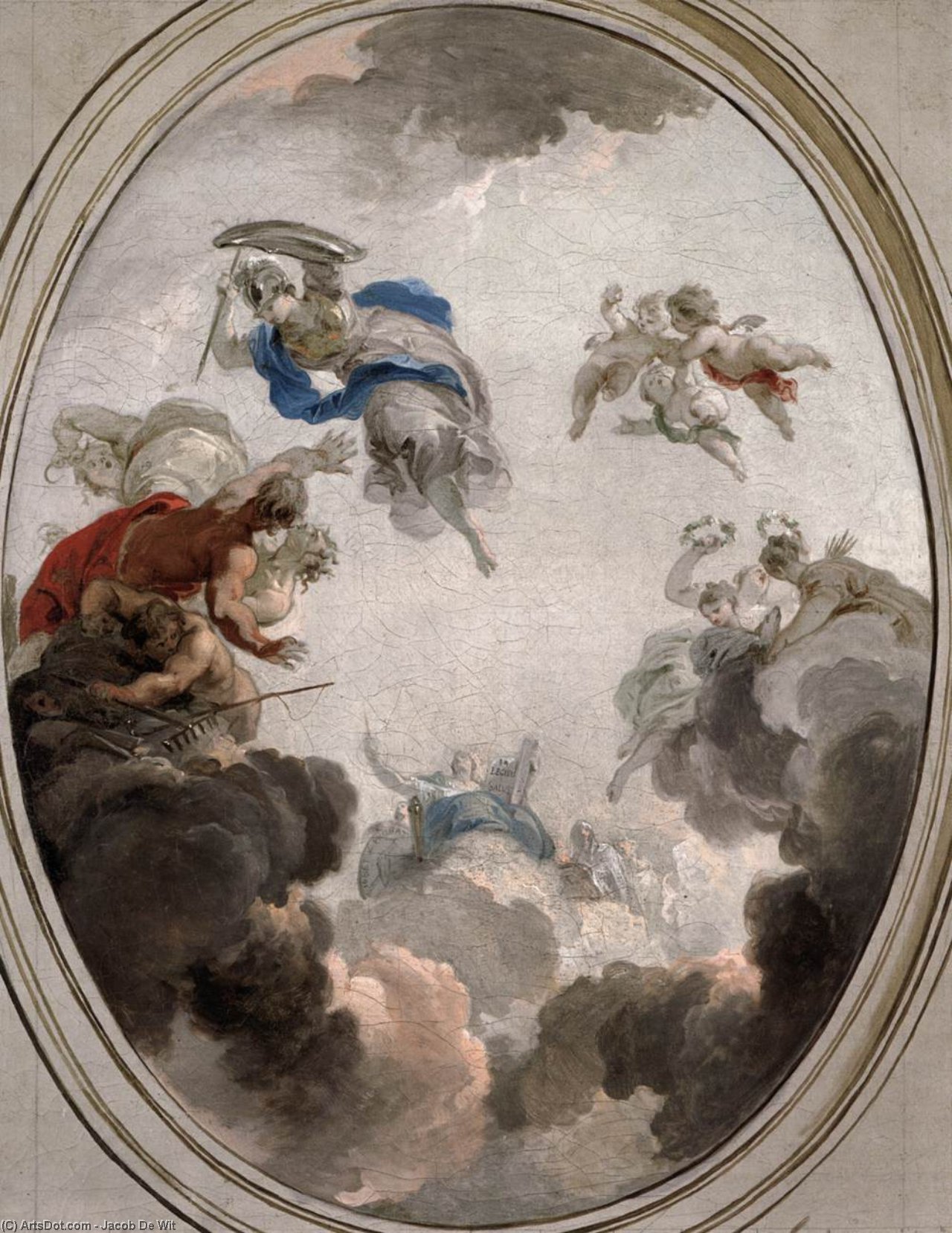 Allegory Of Government: Wisdom Defeating Discord — Jakob De Vit