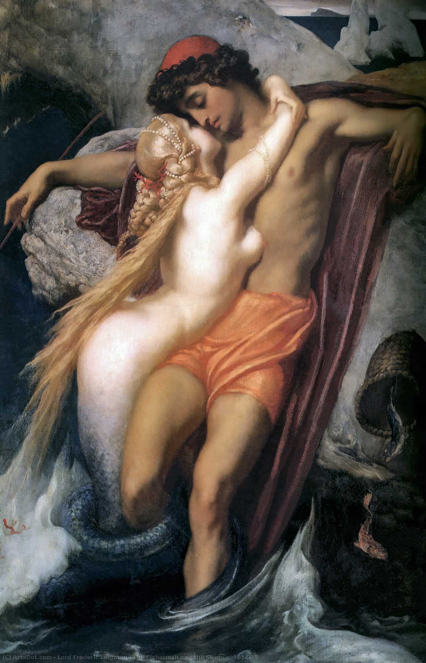 The Fisherman And The Siren — Sir Frederic Lord Leighton