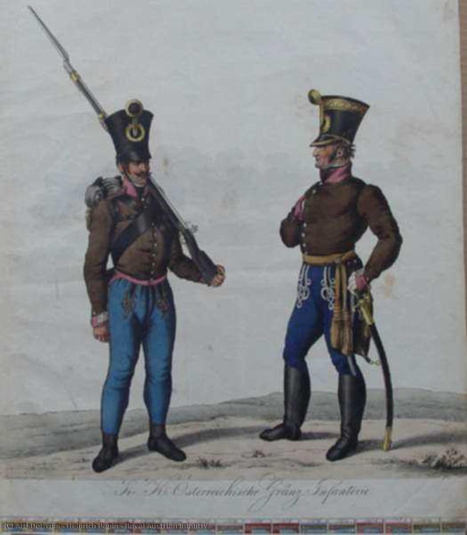 Royal Austrian Infantry — Heinrich Papin