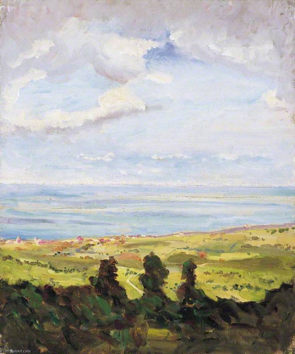 Coast Scene Near Port Lympne — Winston Spencer Churchill