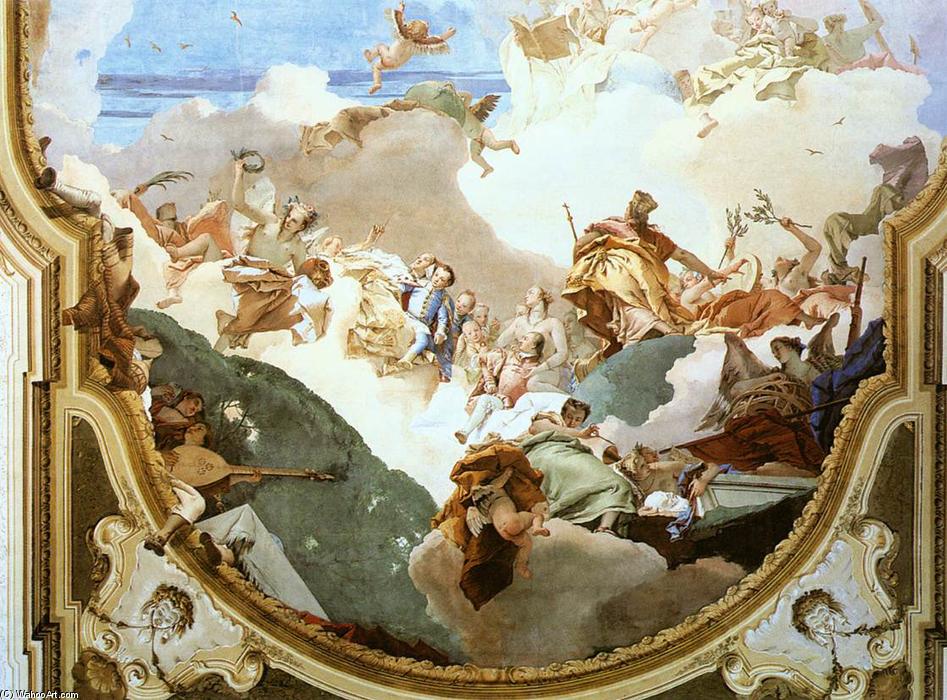Apotheosis De La Familia Pisani — Giambattista Tiepolo