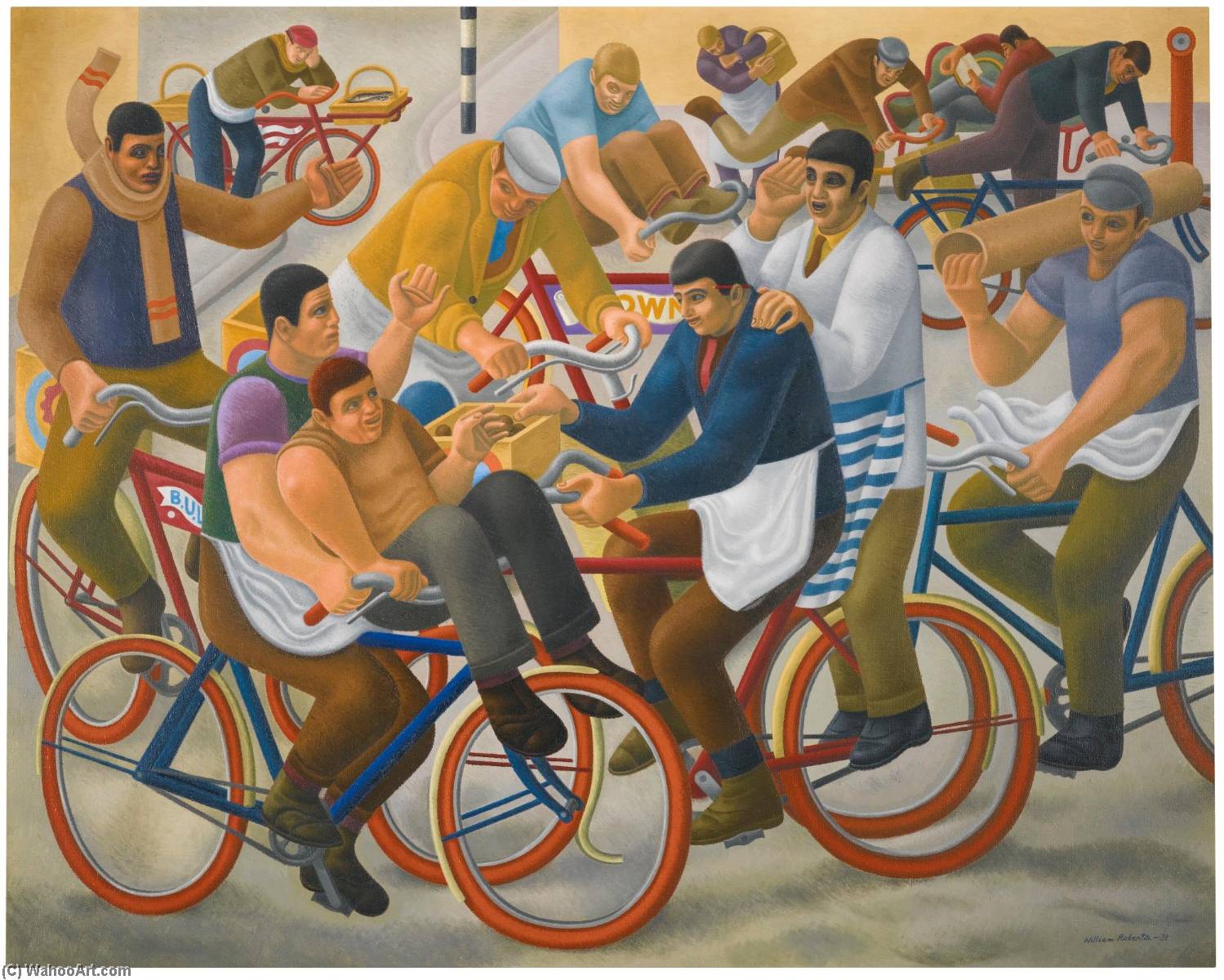 Bicycle Boys — William Roberts