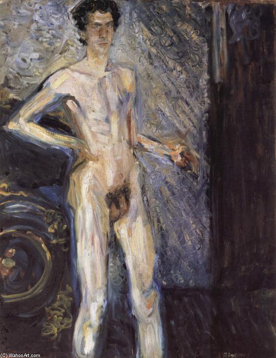 Self Portrait (nude In A Full Figure) — Richard Gerstl