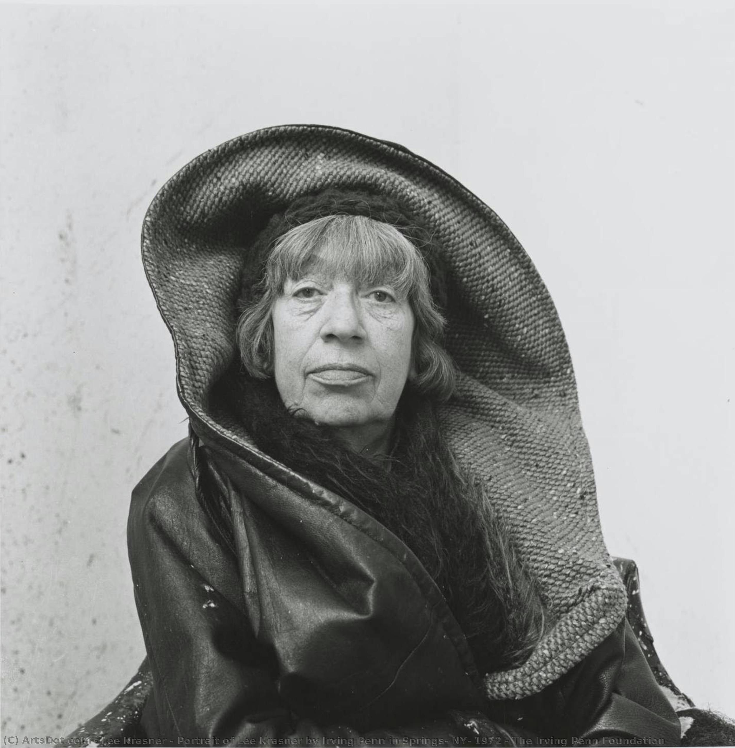 Portrait Of Lee Krasner By Irving Penn In Springs, Ny, 1972 © The Irving Penn Foundation — Lee Krasner