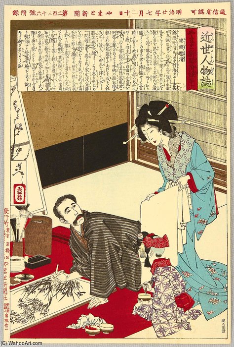 Kinsei Jinbutsu Shi — Tsukioka Yoshitoshi