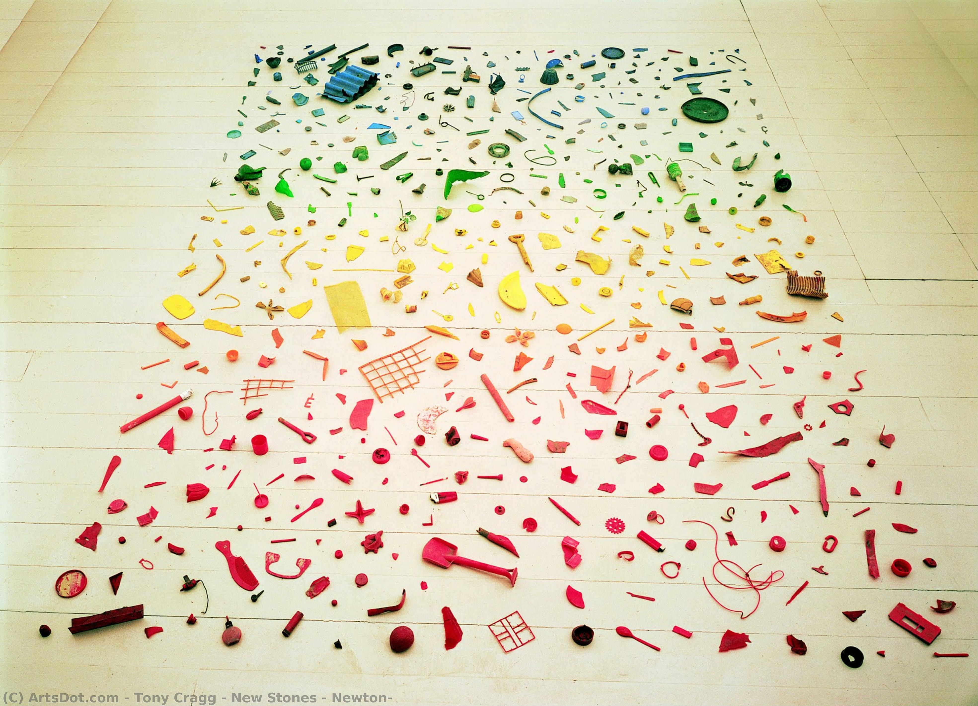 New Stones - Newton — Tony Cragg