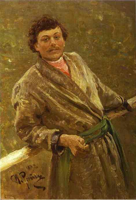 A Belorussian. Portrait Of Sidor Shavrov — Ilya Yefimovich Repin