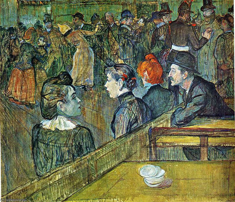 Untitled (7329) — Henri De Toulouse-lautrec