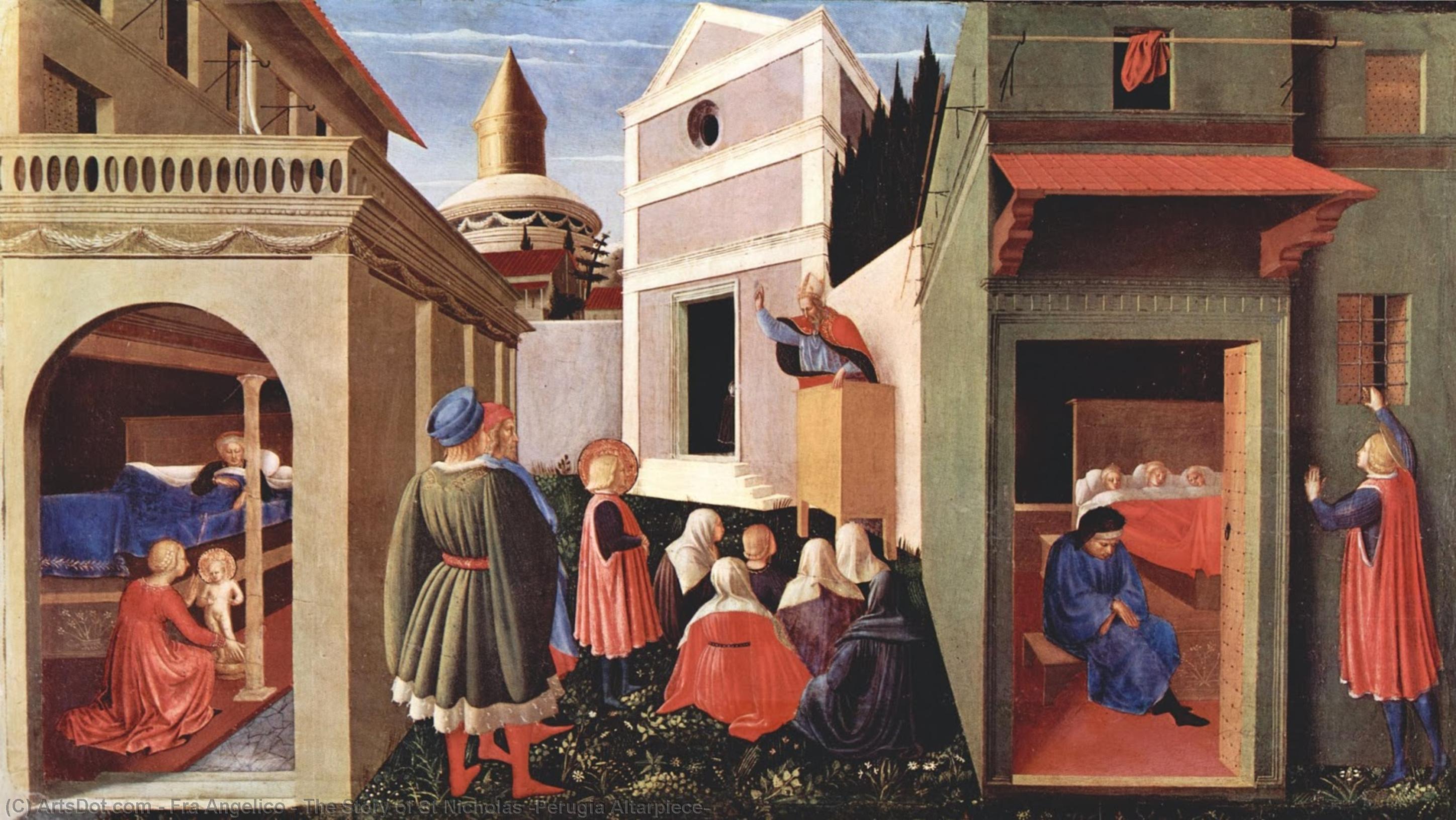 La Historia De San Nicolás (retablo De Perugia) — Fra Angelico