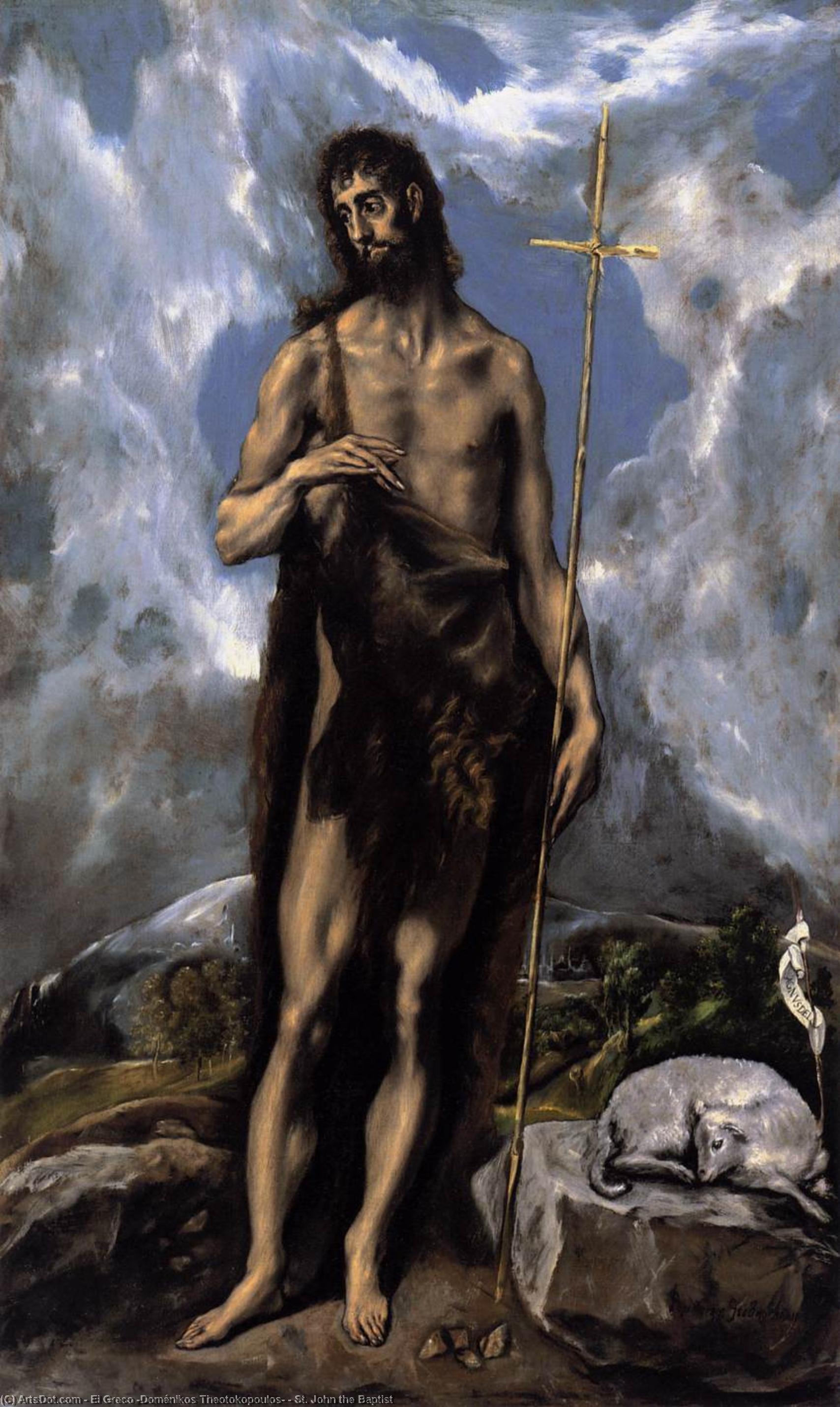San Juan Bautista — El Greco