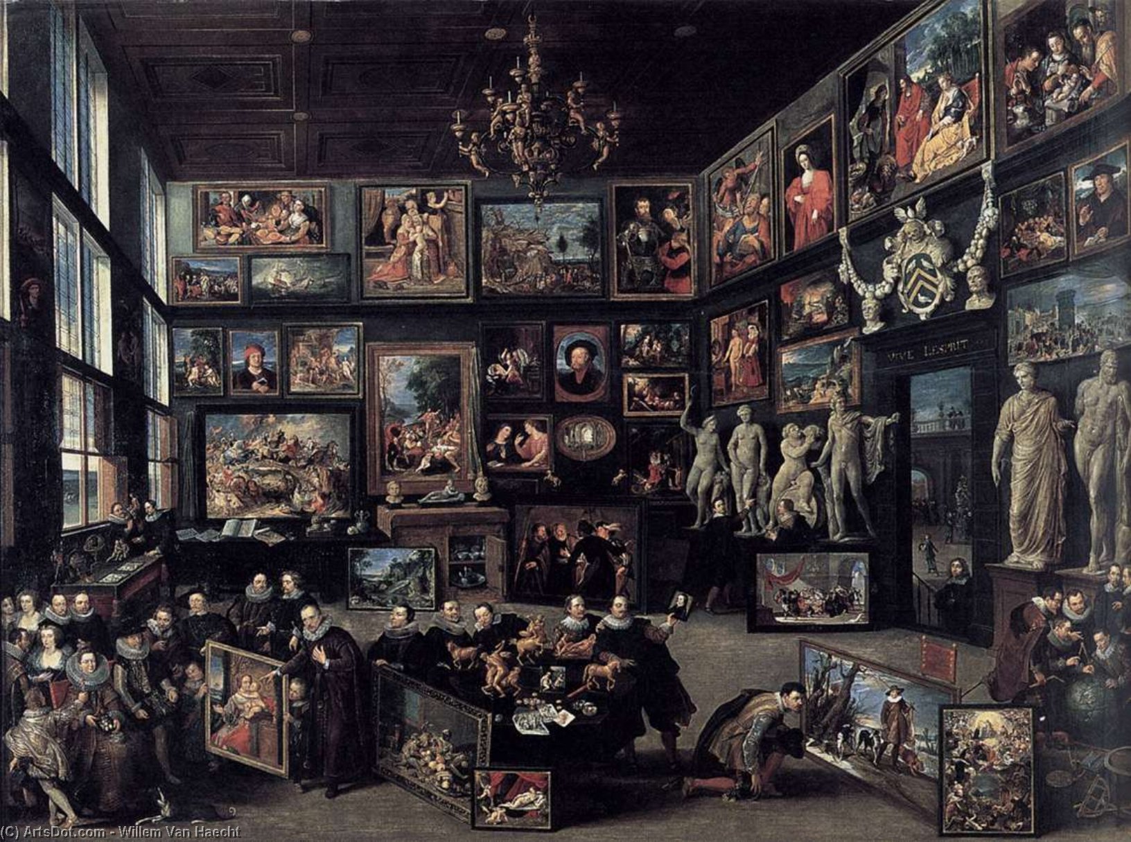 The Gallery Of Cornelis Van Der Geest — Willem Van Haecht