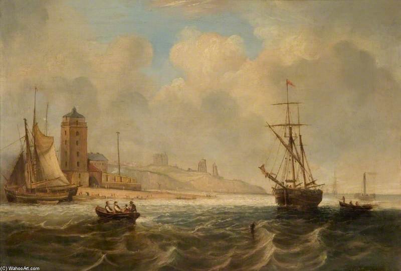The Entrance To The Tyne — Джон Уилсон Кармайкл