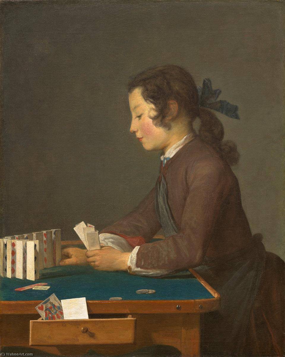 House Of Cards — Jean-baptiste-siméon Chardin