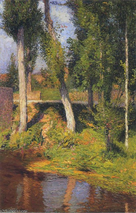 Bord De Riviere — Henri Jean Guillaume Martin