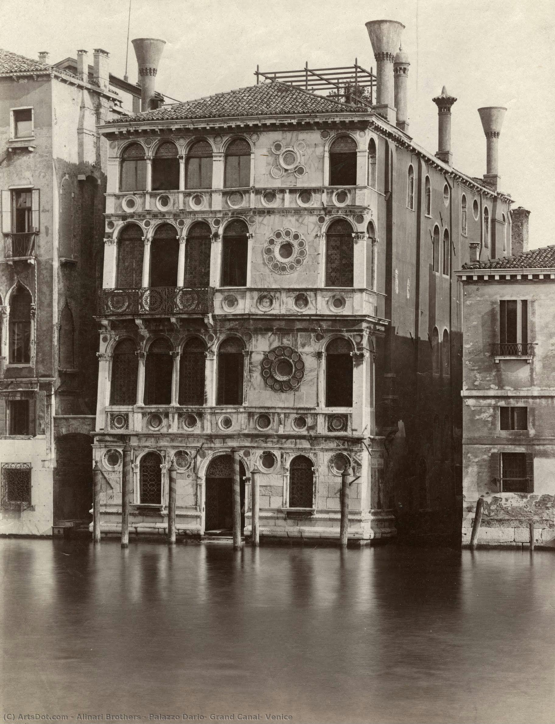 Palazzo Dario, Grand Canal, Venice — Fratelli Alinari