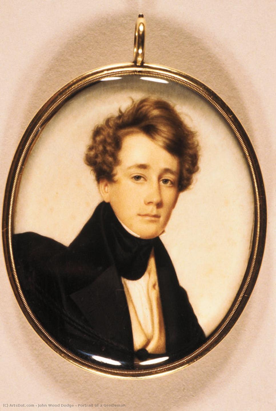 Portrait Of A Gentleman — John Wood Dodge