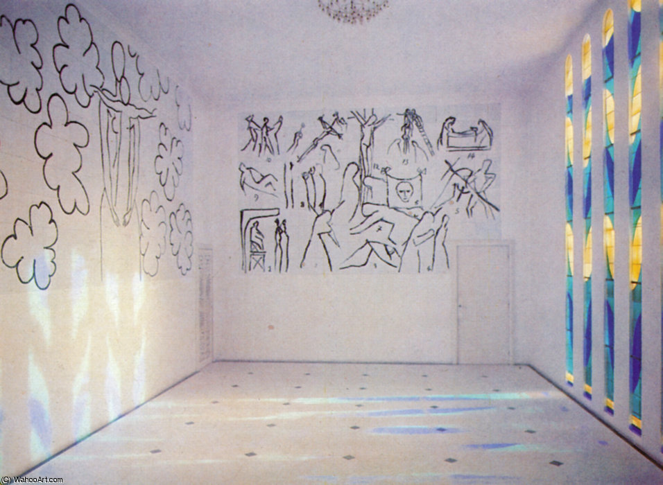 Intérieur De La Chapelle De Vence — Матисс