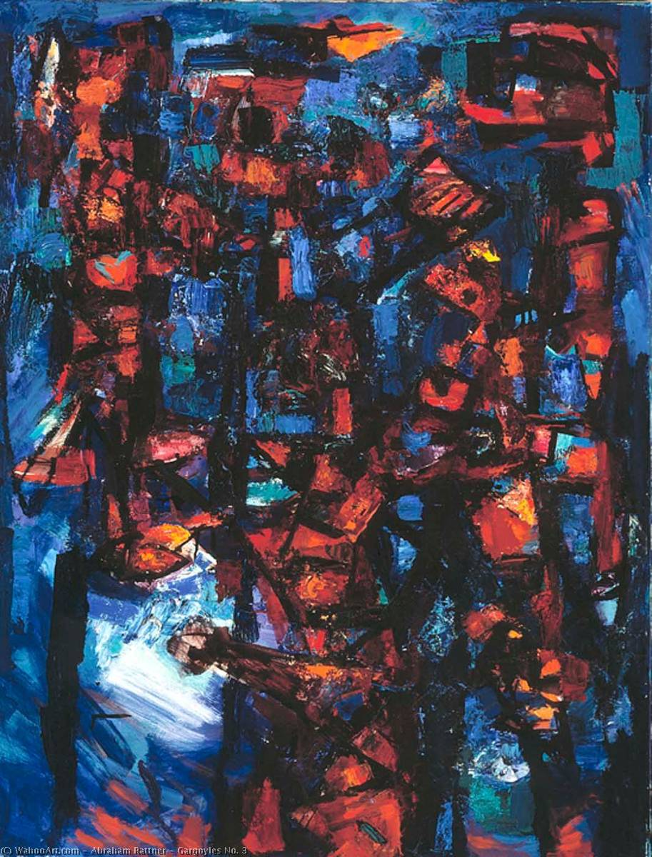 Gargoyles No. 3 — Abraham Rattner