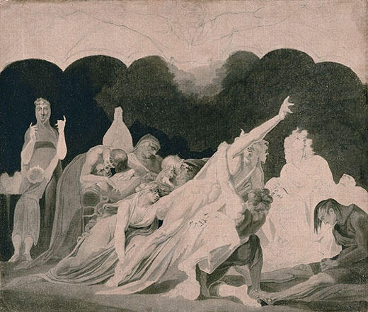 The Vision Of The Lazar House — Johann Heinrich Füssli