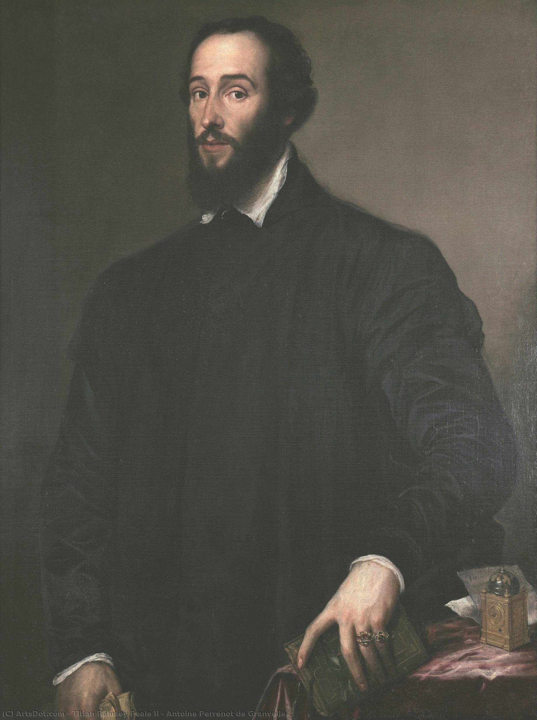Antoni Perrenot De Granvelle — Titian Ramsay Peale Ii