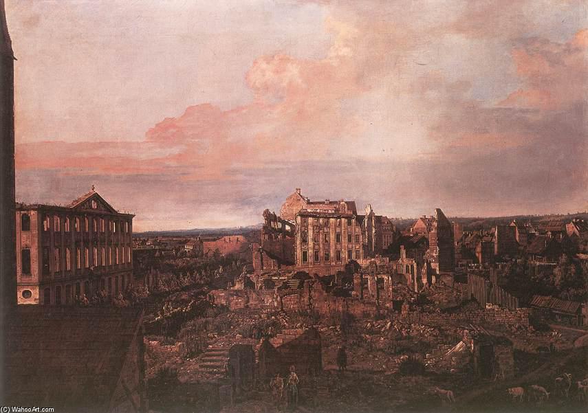 Dresden, The Ruins Of The Pirnaische Vorstadt — Bernardo Bellotto