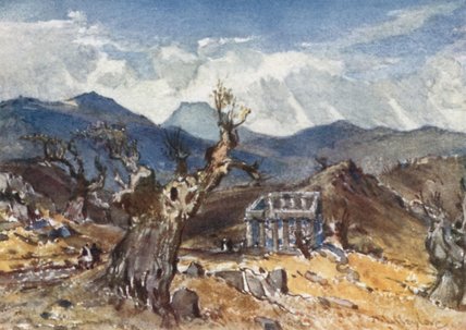 The Temple Of Apollo At Bassae In Arcadia — John Fulleylove