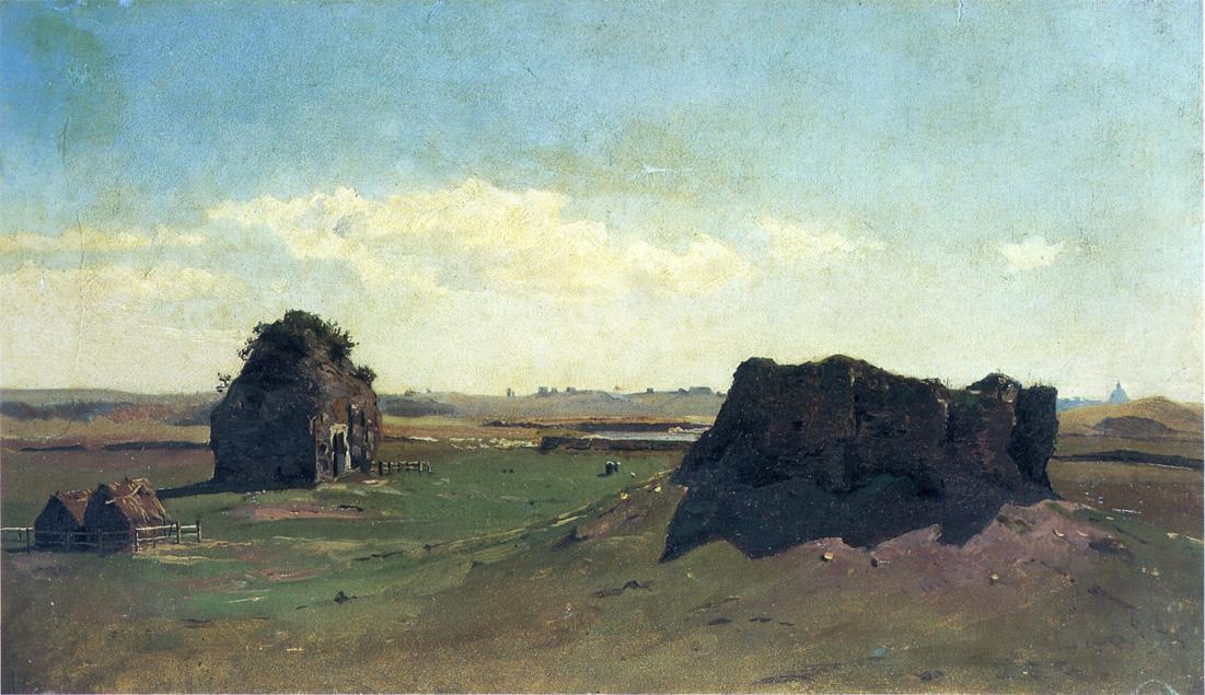 Torre Degli Schiavi, Campagna Romana — William Stanley Haseltine