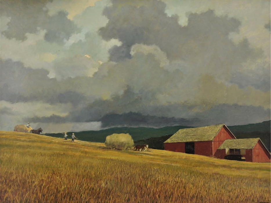 Coming In From The Fields — Eric Sloane (everard Jean Hinrichs)