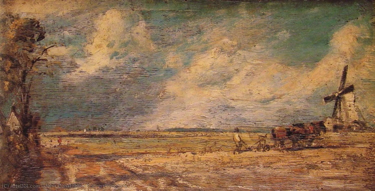 Spring Ploughing — ジョン・コンスタブル