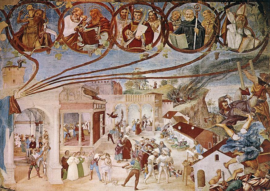 Stories Of St Barbara — Lorenzo Lotto