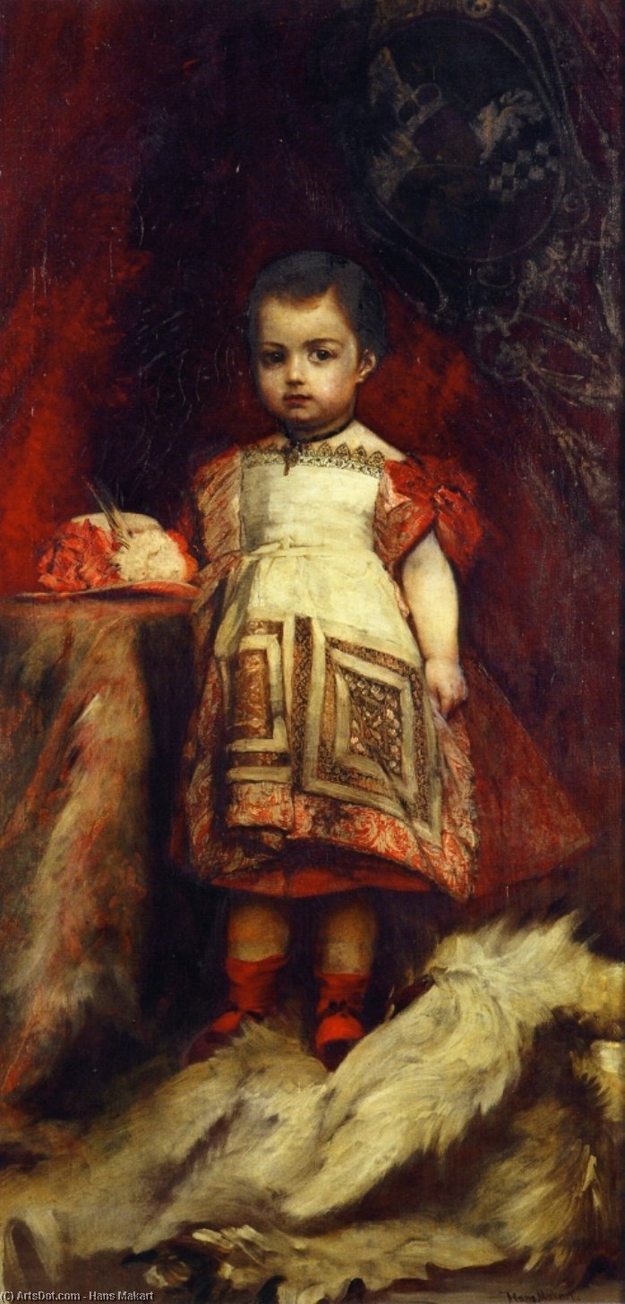 Portrait Of Gottfried Prinz Zu Hohenlohe Schillingsfurst — ハンス・マカールト