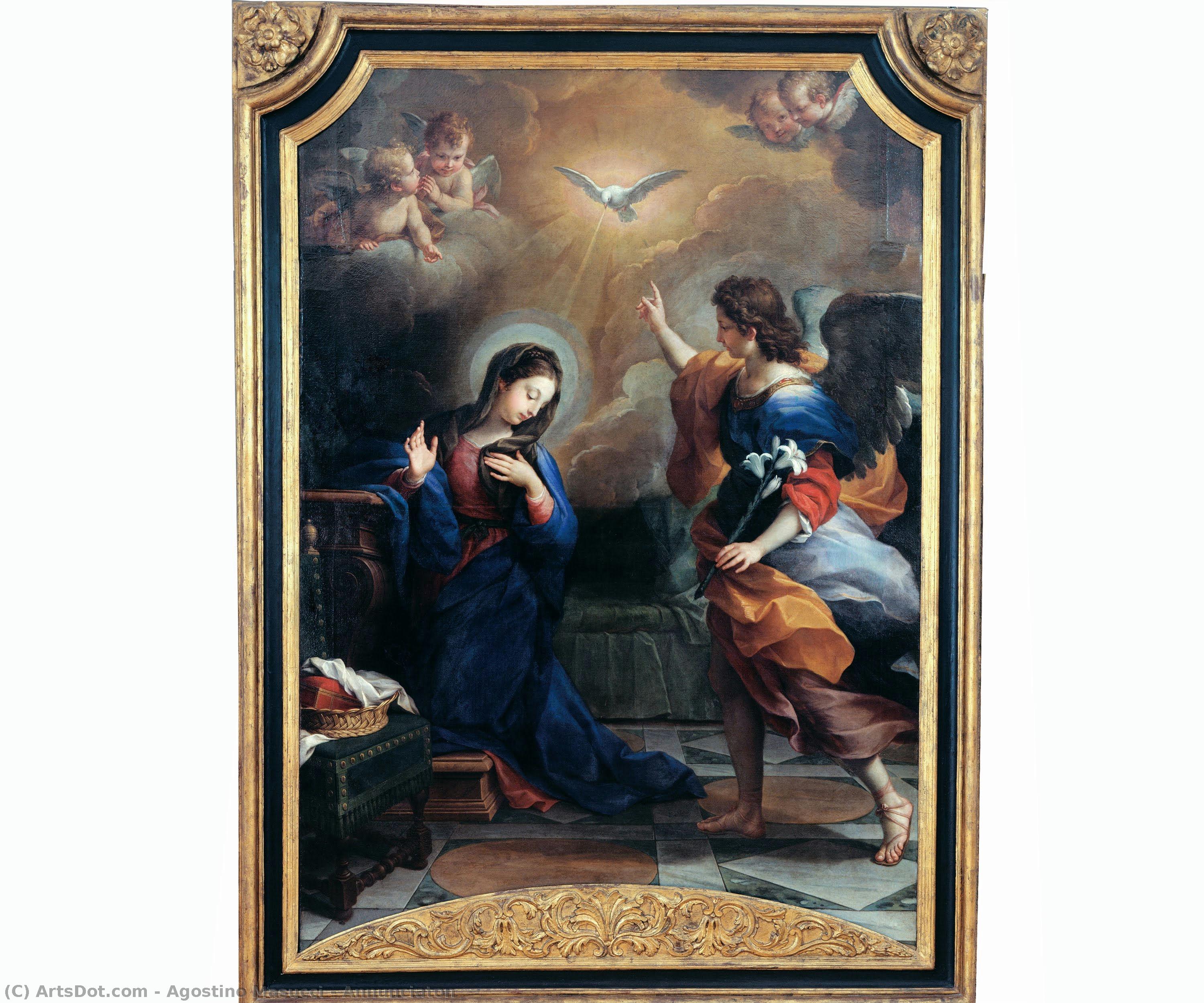 Annunciaton — Agostino Masucci