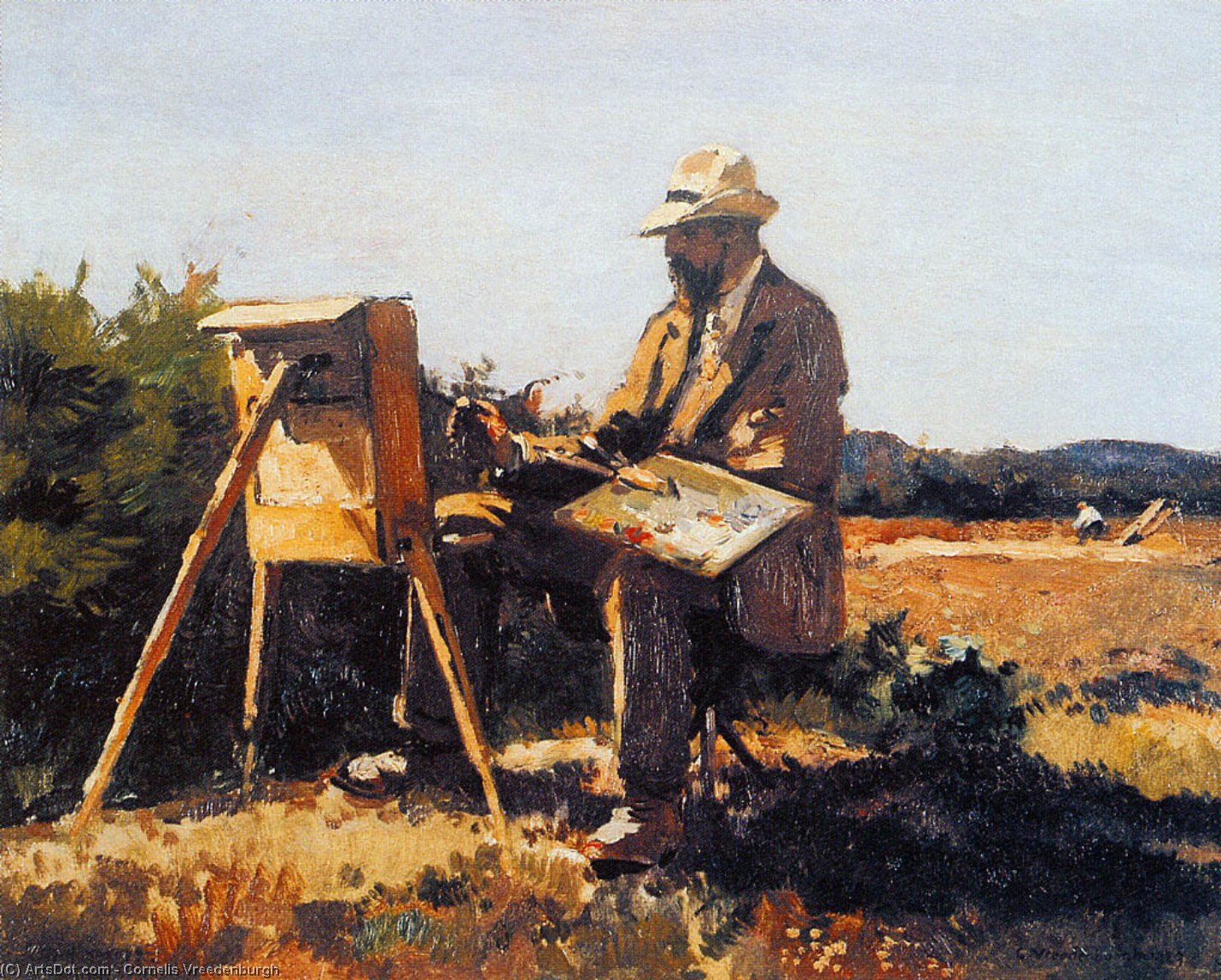 Painter Jan Bakker At Work — Корнелис Вредеенбург