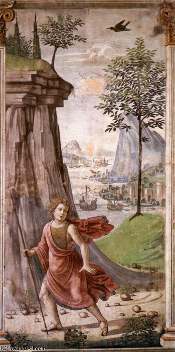 St John The Baptist In The Desert — Domenico Ghirlandaio