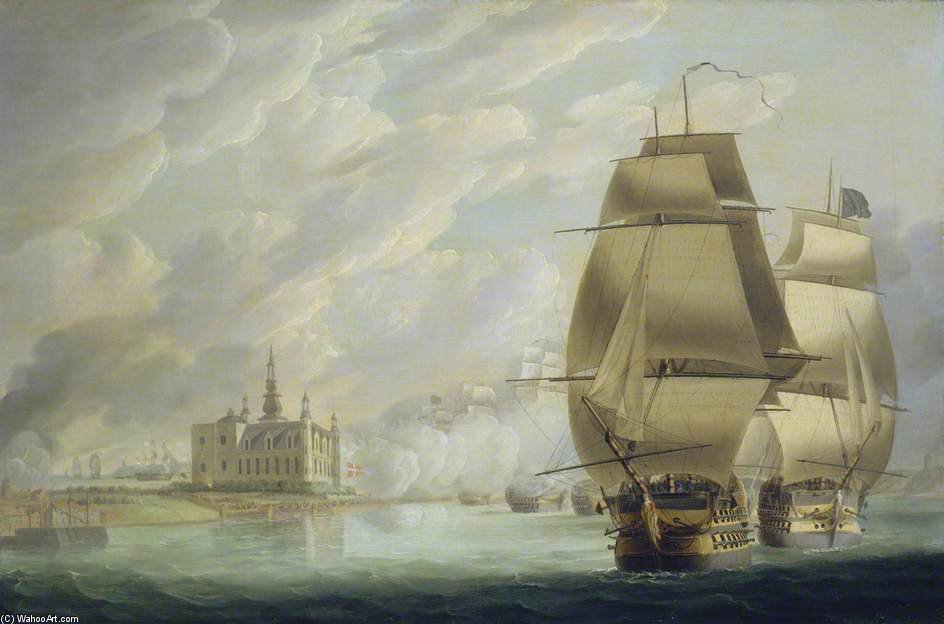 Nelson Forcing The Passage Of The Sound — Robert Dodd