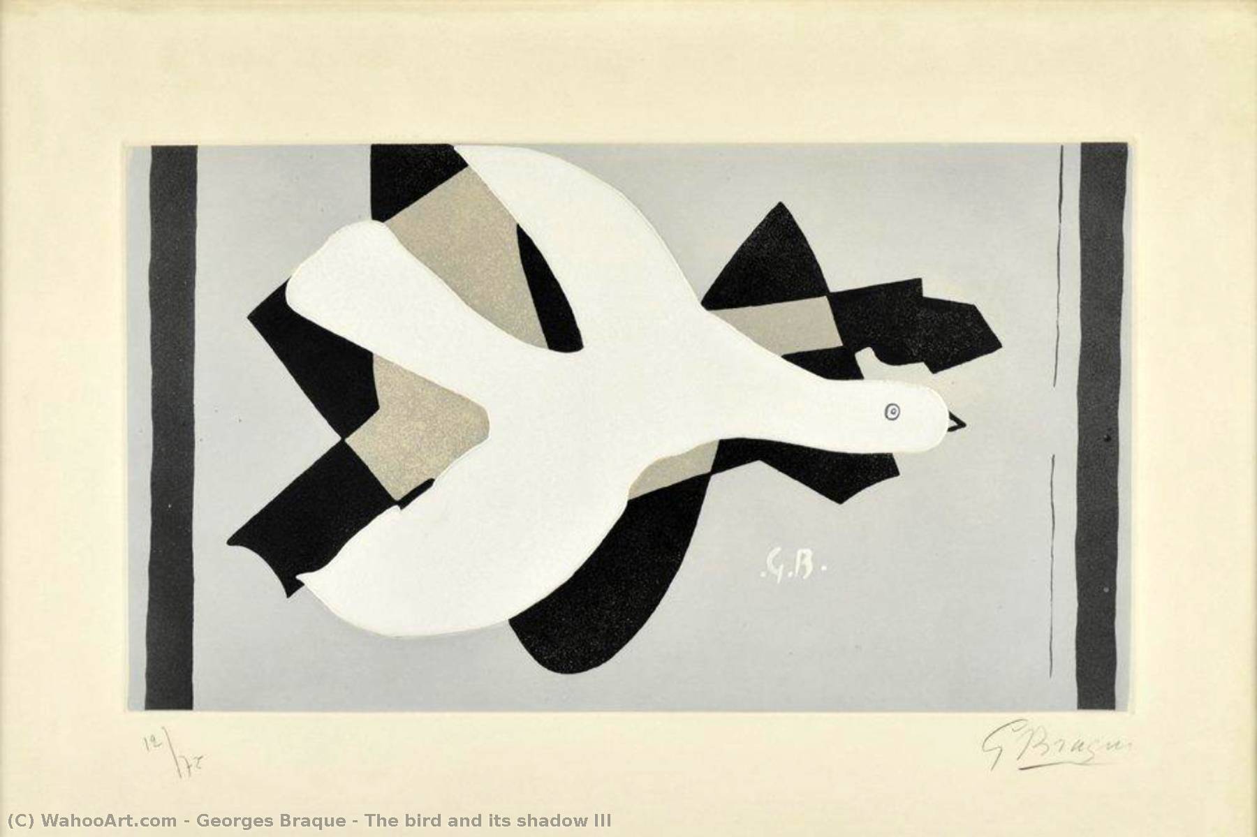 The Bird And Its Shadow Iii — Жорж Брак