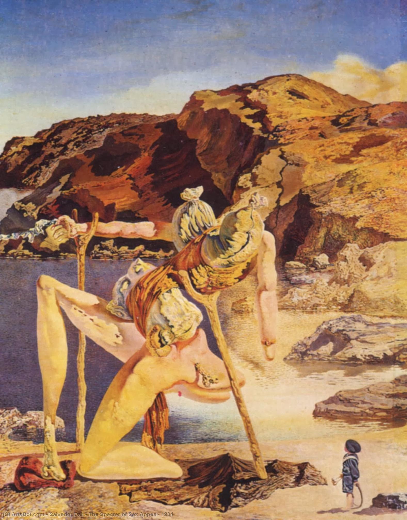 El Espectro Del Atractivo Sexual, 1934 — Salvador Dalí