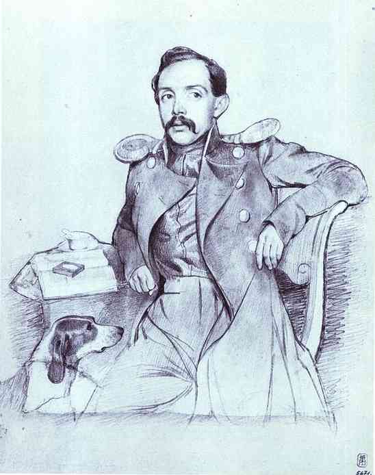 Portrait Of Lieutenant Lvov — Pavel Fedotov