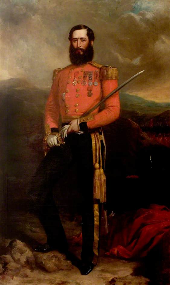 Colonel Gerald Littlehales Goodlake (1832–1890), Coldstream Guards (1857) — James Edgell Collins