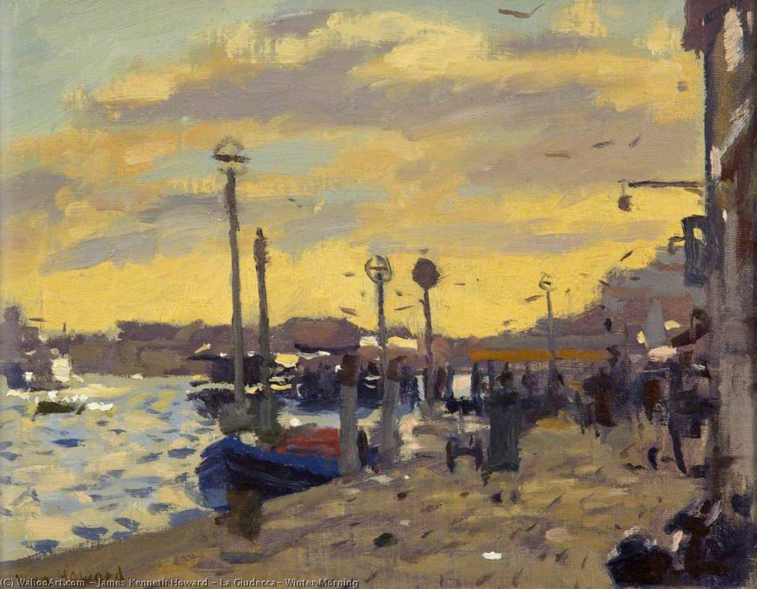 La Giudecca, Winter Morning — James Kenneth Howard