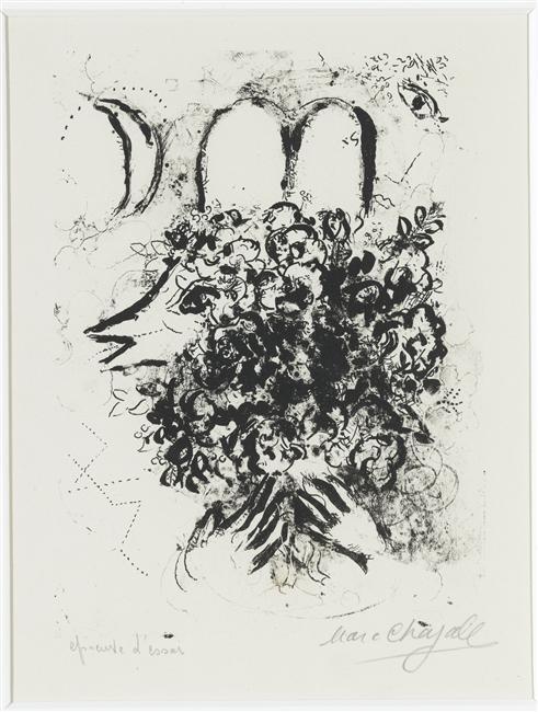 The Tablets Of Law — Marc Chagall