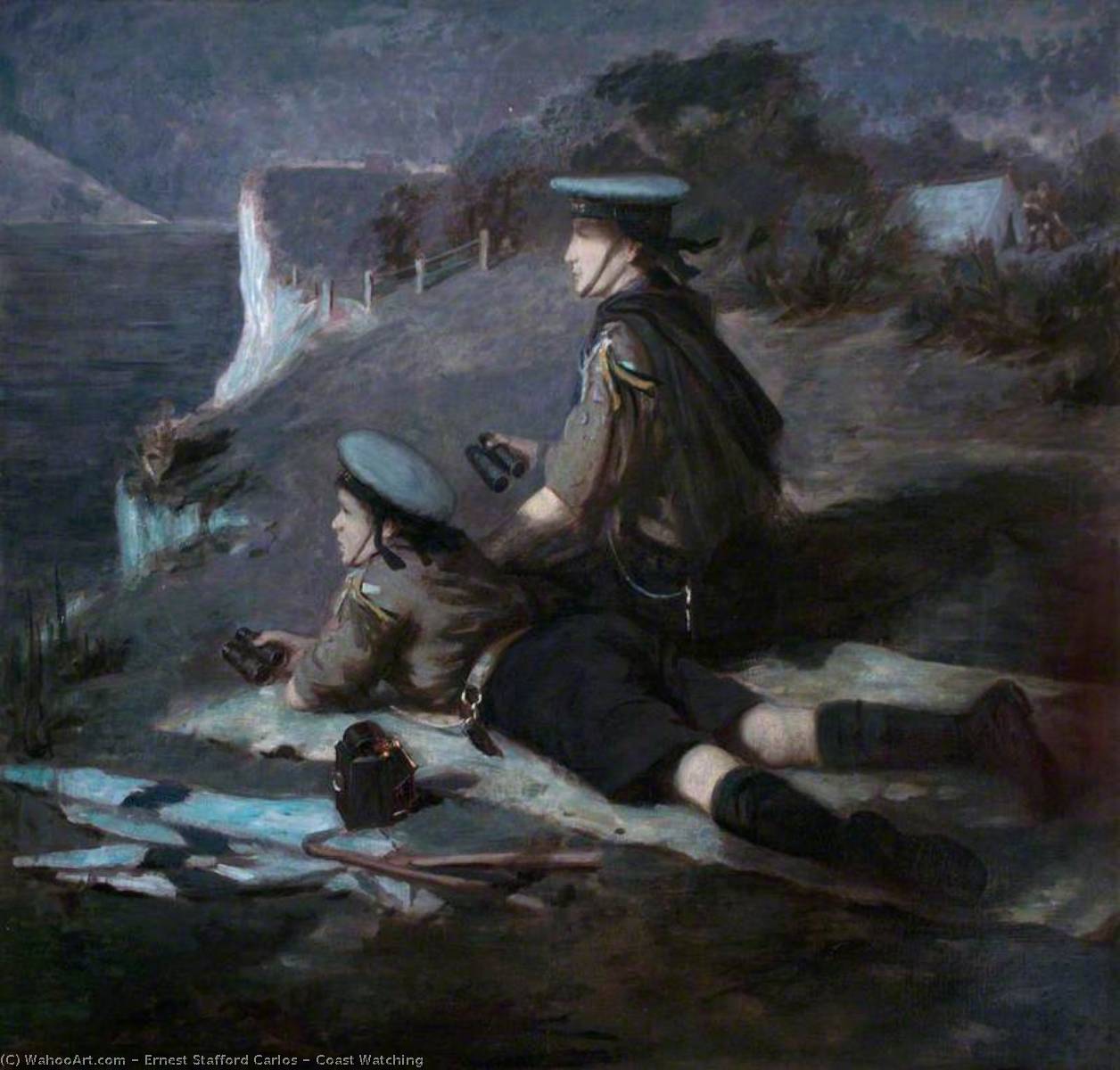 Coast Watching — Ernest Stafford Carlos