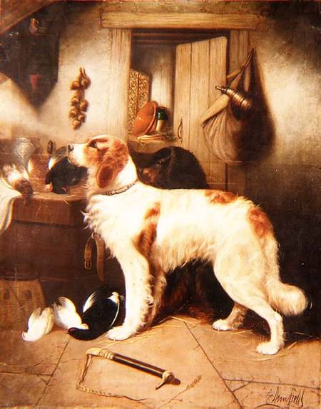 The Gamekeeper's Kitchen — George Armfield (smith)