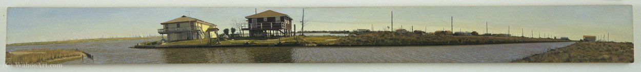 Canal Homes At Bayou Vista — Rackstraw Downes
