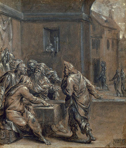 La Trahison De Judas, Dit Autrefois À Tort, Les Noces De Cana — Dirck Barendsz