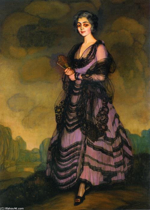 Portrait Of Senora Corcuera — Ignacio Zuloaga Y Zabala