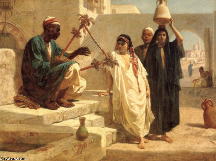 The Song Of The Nubian Slave — Frederick Goodall