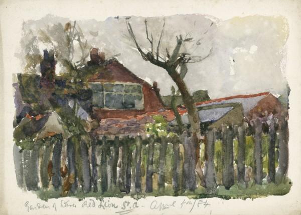 The Garden Of The Lower Red Lion, St Albans — Sir George Clausen