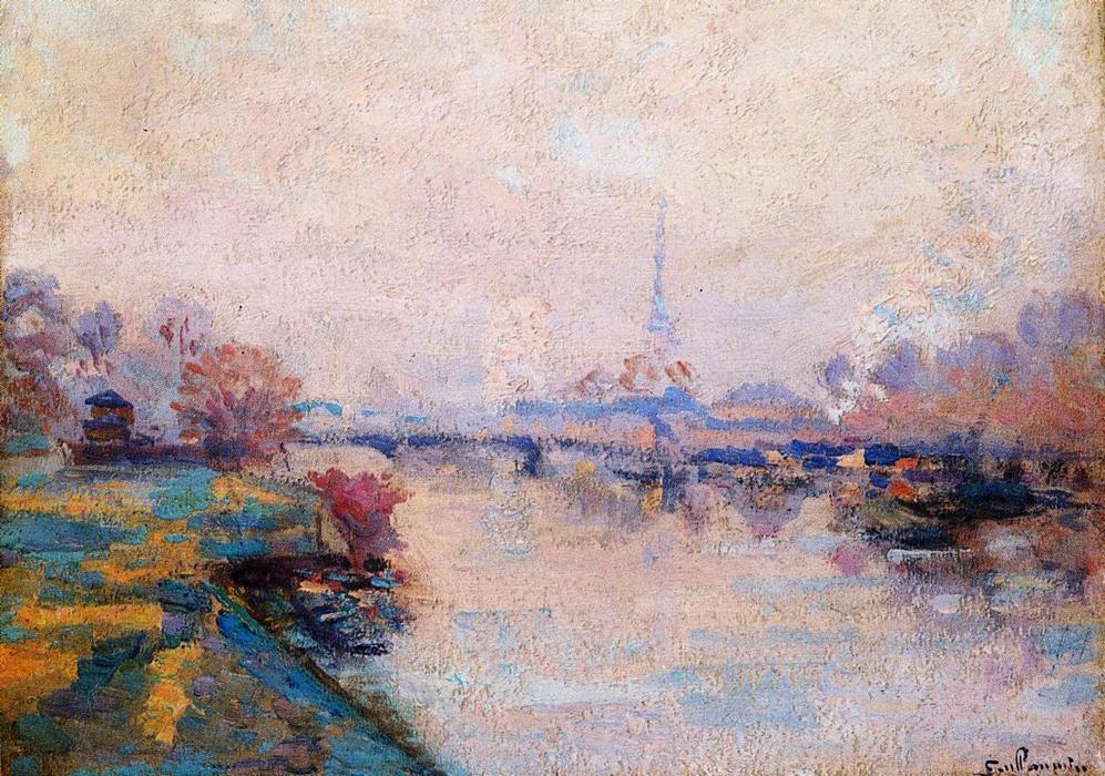 The Banks Of The Seine At Paris — Ferdinand Guillaumin